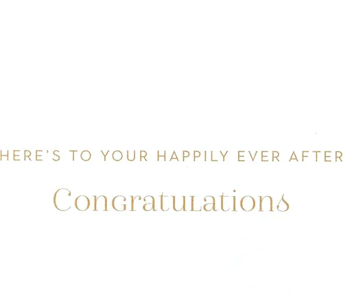 Vista 3 de Papyrus Tarjeta de boda de Disney (Happily Ever After)