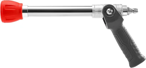 Vista 8 de Boquilla ajustable para lavadora a presión de largo alcance para revestimiento de 2 pisos 2 Mode Shooter Tip, 12" Stainless Steel Lance, 1/4
