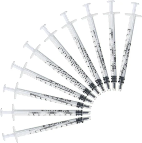 Vista 7 de ¡Sin aguja! 20 jeringas de plástico reutilizables de 0.0 fl oz con medición hidropónica de plástico de medición de nutrientes jeringa herramientas