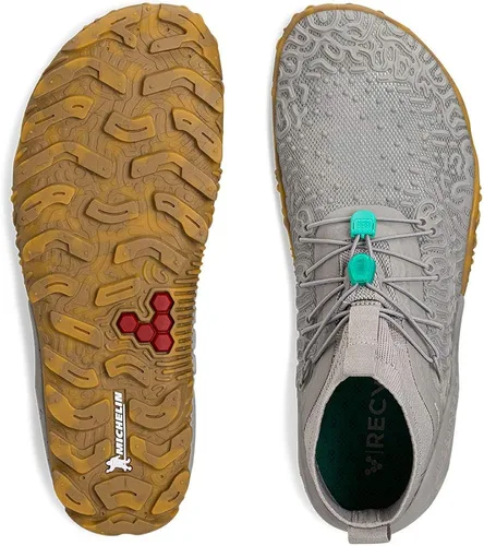 Vista 3 de Vivobarefoot Esc Tempest, zapato todoterreno para hombre con suela descalza Michelin