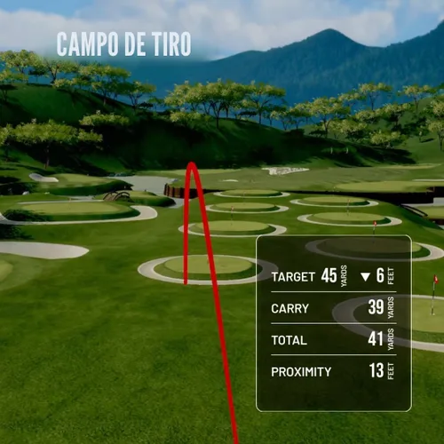 Vista 5 de Rapsodo MLM2PRO Monitor de lanzamiento móvil + Simulador de golf, gris Swing Trainer & Shot Tracker for Home & Driving Range Indoor & Outdoor