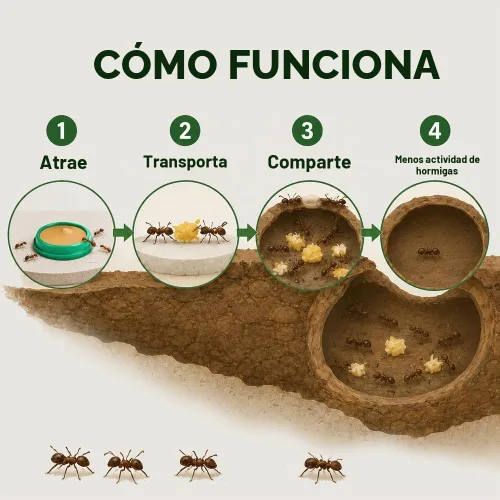 Vista 5 de Ant Away - Repelente de interior seguro para mascotas, hormigas