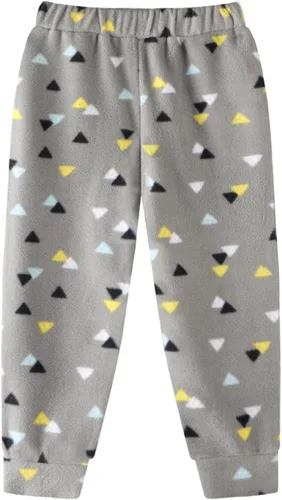 Vista 6 de Pantalones deportivos para niños, 4 piezas, pantalones casuales de microforro polar 2-Triangle