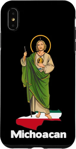 Vista 11 de Funda para iPhone 16 San Judas Tadeo con Michoacán México