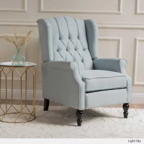 Vista 8 de Sillón reclinable, de la marca Elizabeth Tufted, Tela, Carbón Carbón vegetal