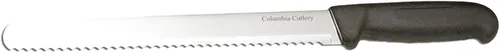 Vista 2 de Columbia Cutlery - Cuchillo de pan negro dentado de 10 pulgadas (paquete de 3)