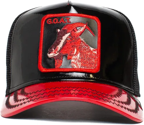 Vista 2 de Goorin Bros. The Farm - Gorra unisex de piel sintética de alto brillo ajustable