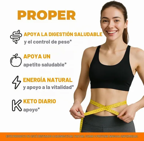 Vista 2 de ProperKeto Cápsulas (2 unidades) Proper Keto - Píldoras Keto oficiales adecuadas de apoyo natural premium, cápsulas de fórmula avanzada ProperKeto