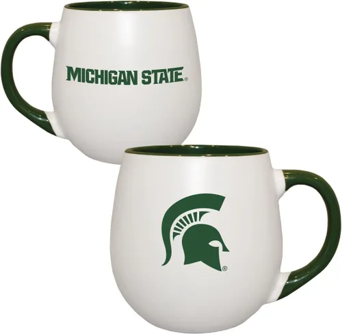 Vista 7 de RFSJ Auburn - Taza de cerámica de bienvenida de 18 onzas, blanco, azul marino, naranja