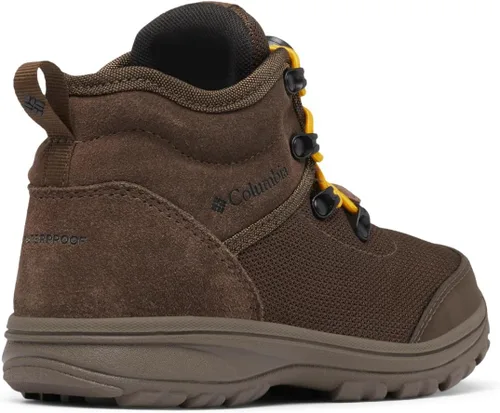 Vista 9 de Columbia Fairbanks Mid unisex para niños, Córdobánamarillo dorado