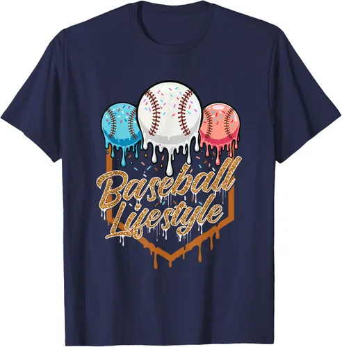Vista 28 de Baseball Lifestyle - Camiseta de béisbol amante del béisbol