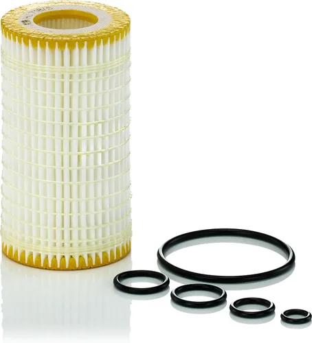 Vista 2 de Mann Filter HU 718/5 x Filtro de aceite de cartucho de repuesto compatible con Dodge Sprinter 2500 Van (2007-2008), Sprinter 3500 Van (2007-2008)