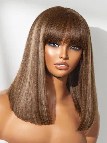 Vista 42 de Luvme Hair Ultra Confortable, de Colocación Rápida y Fácil, Corte Pixie Corto con Flequillo de 12.7 cm, con Tapa de Algodón Amistosa con la Piel