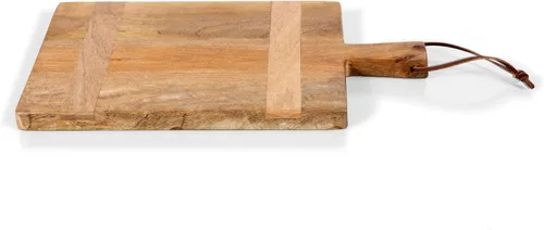 Vista 7 de TOSCANA - una marca Picnic Time - Tabla rectangular de charcutería Ravi, plato de madera para servir, tabla de queso, (madera de mango)