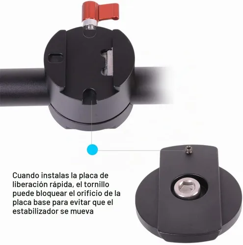 Vista 2 de Anillo de mano universal para grúa 3S, DF DIGITALFOTO Magic Ring Rig compatible con DJI Ronin S/SC, ZHIYUN Crane 2/2S Weebill Lab para chaleco