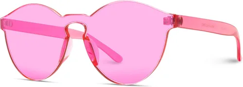 Vista 3 de Wearme Pro - Lentes para sol Super Retro Redondos, transparentes.