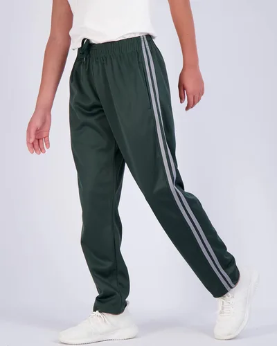 Vista 2 de Real Essentials - Paquete de 3 pantalones de sudadera con forro de vellón y bolsillos para niño