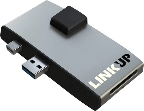 Vista 2 de LINKUP - Hub adaptador de lector de memoria micro para tarjetas SD compatible con Surface Pro 7 Estación de acoplamiento 6 en 1 4K HDMI, Gigabit