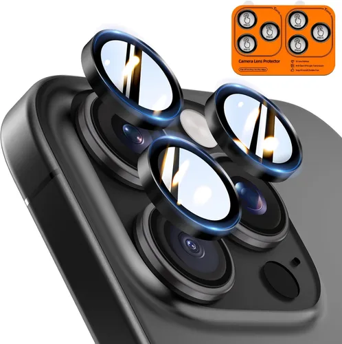 Vista 63 de TOCOL Protector de lente de cámara para iPhone 13 / iPhone 13 Mini vidrio templado HD individual resistente a los arañazos, accesorios compatibles