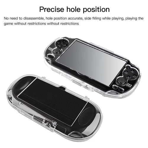 Vista 4 de Transparente PC Crystal Shell Funda protectora transparente para Sony PS Playstation Vita 1000 Nuevo