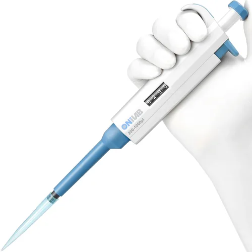Vista 11 de ONiLAB Micropipeta de laboratorio, pipetas de canal único de volumen ajustable, 0.1-2.5ul