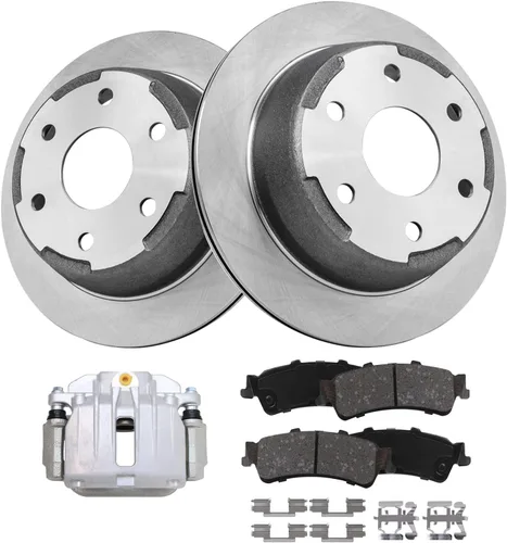 Vista 78 de Detroit Axle - 4 rotores de freno para Ford 1994-2004 Mustang, rotores de freno de disco delanteros y traseros 1995 1996 1997 1998 1999 2000 2001