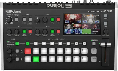 Vista 4 de Roland V-8HD Conmutador de vídeo HD