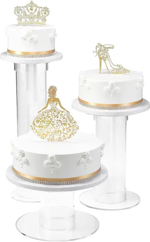 Vista 6 de DecoPac QUINCEANERA - Kit de decoración de tartas, adornos para tartas y cupcakes XL-GOLD para niñas, dulces 15 cumpleaños y fiestas, membrillo años