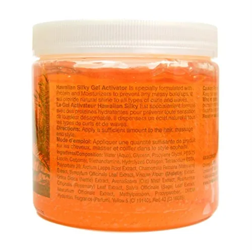 Vista 2 de Hawaiian Silky Activador de gel de 8 onzas, rosa, 8 onzas