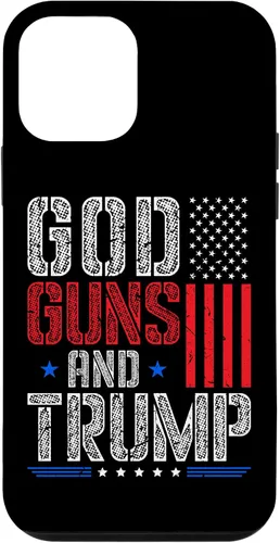 Vista 16 de God Guns and Trump Vote Donald Trump Republican Case for iPhone 17