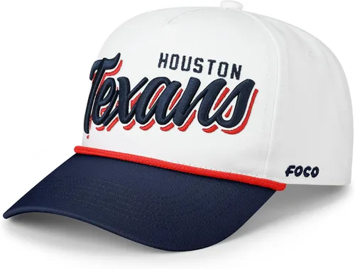 Vista 16 de FOCO Gorra con logotipo del equipo de la NFL para hombre con script Monty
