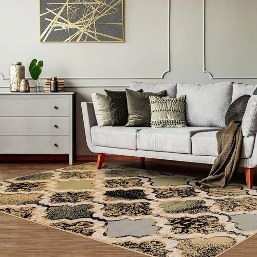 Vista 19 de BLUENILEMILLS BNM - Alfombra de pasillo para interiores con respaldo de yute, perfecta para cocina, dormitorio, madera dura, sala de estar Beige