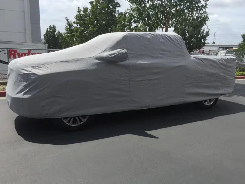 Vista 4 de Carscover 100% impermeable, con ajuste personalizado 2001 – 2017 Ford, cabina, camión corto, cubierta para auto, Ultrashield, impermeable