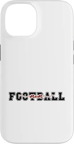 Vista 4 de Proud Football Mom Game Day Varsity Script Style Case for iPhone 17