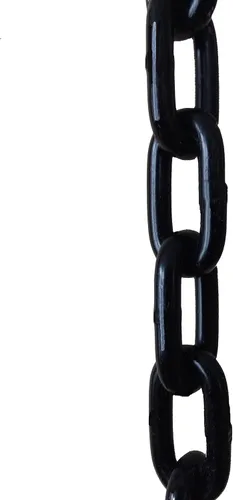 Vista 2 de Amish-Made - Cama de columpio de madera negra con cadenas Negro (Black Paint)