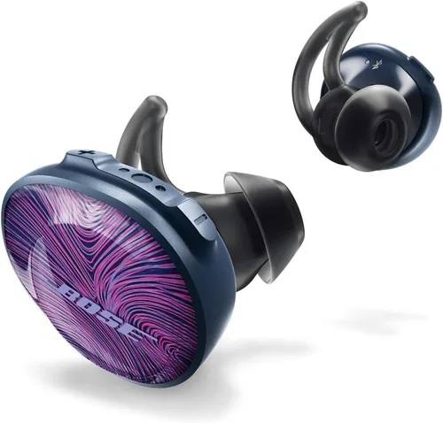 Vista 10 de Bose SoundSport Free, Audífonos Inalámbricos Verdaderos, (Auriculares Bluetooth Resistentes al Sudor para Entrenamientos y Deportes), Azul