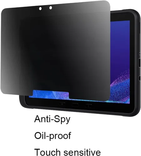 Vista 2 de Protector de pantalla anti-reflejo de privacidad Anti-Spy Película Suave Traje para Samsung Galaxy Tab Active4 Pro Mate Anti-Peeping