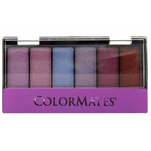 Vista 4 de COLORMATES Paleta de sombra de ojos mineral de 6 tonos (belleza natural)