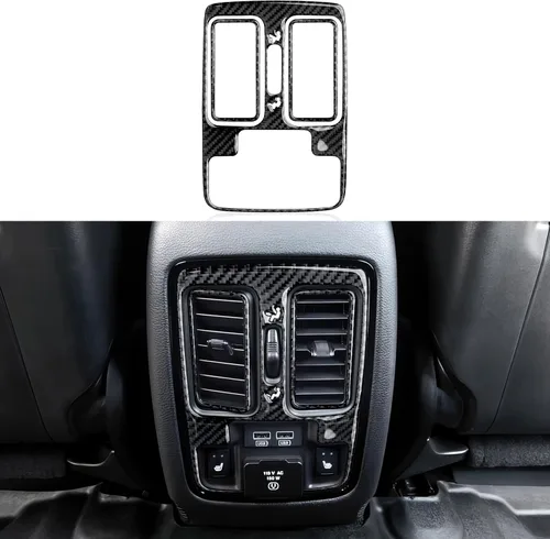 Vista 27 de Adhesivos para rejilla de ventilación de pilar A para Dodge Durango 2011-2020 / Jeep Grand Cherokee WK2 2011-2021 Accesorios Adhesivos