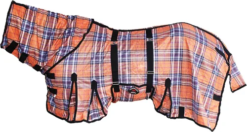Vista 7 de Challenger Caballo Luz Verano Primavera Airflow Malla Mosca Hoja Desmontable Cuello Galaxy 73157