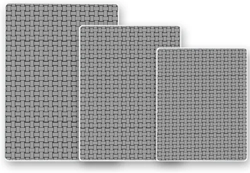Vista 10 de Alfombrilla de tocador de baño de 24 x 18 pulgadas, microfibra sin deslizamiento, diseño gris 1S