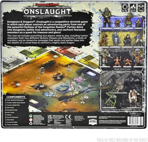 Vista 7 de Dungeons & Dragons D&D Onslaught - Juego de base para juego de mesa, multicolor