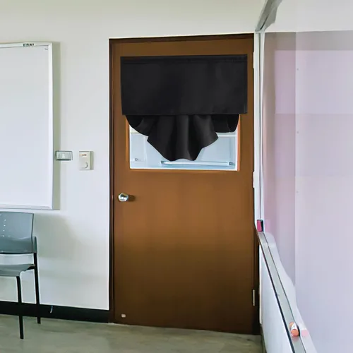 Vista 31 de RYB HOME Cortinas de oscurecimiento de habitación para puerta francesa, cortinas de ventana para puertas de vidrio, aislamiento térmico, cortina