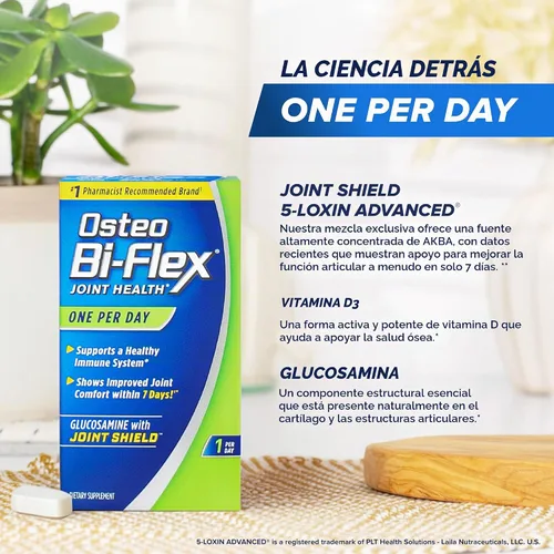 Vista 6 de Tabletas Osteo BI-FLEX (consumir una por día)., AUS-357, 1, 1