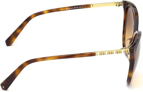 Vista 6 de Gafas de sol Swarovski SK 0309 52F Dark HavanaGradient Brown, Habana oscuro
