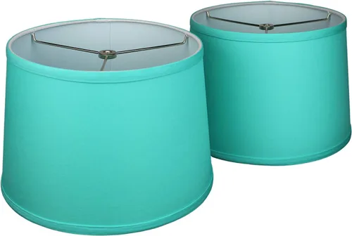 Vista 35 de FenchelShades.com - Juego de 2 pantallas de lámpara de 10 pulgadas de diámetro superior x 12 pulgadas de diámetro inferior x 8 pulgadas de altura