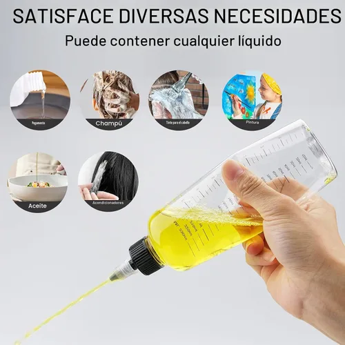 Vista 5 de Cosywell Botella aplicadora para el cabello de 8.5 onzas, paquete de 2