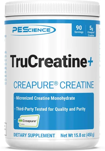 Vista 8 de PEScience TruCreatine+ Polvo de monohidrato de creatina más epicatequina, creatina micronizada Creapure para mujeres y hombres, apoya el crecimiento