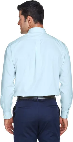 Vista 4 de Devon & Jones D630 - Men's Crown Collection Solid Oxford