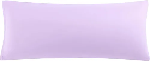 Vista 34 de uxcell Funda de almohada corporal de microfibra suave con cierre de cremallera, fundas de almohada largas para almohadas corporales, tejido de 90